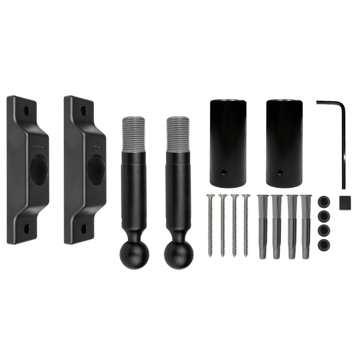 Luminario Skyline NEON LED Acabado Negro 5m para tensar de muro a muro crea líneas de luz 24w/m opciones color de luz de iLumileds