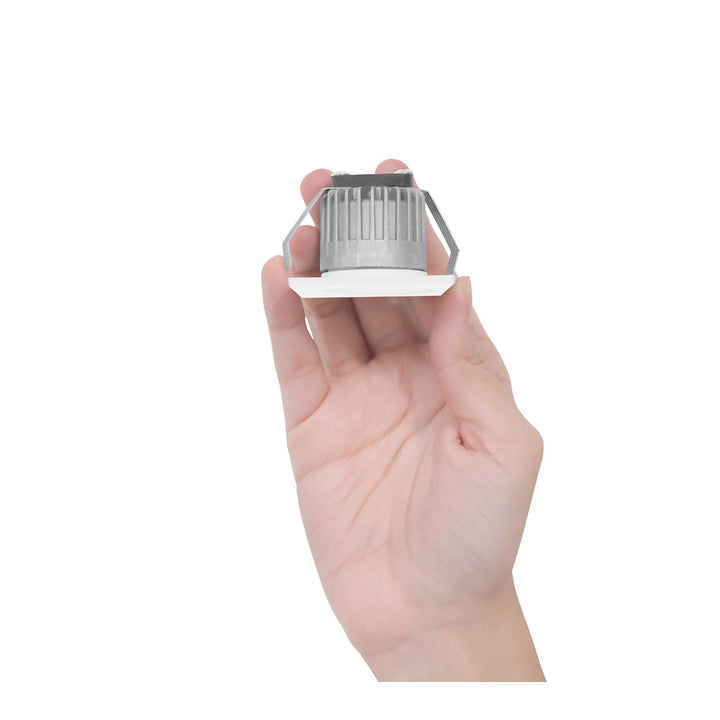 Downlight 3w 35° cuadrado de bajo deslumbramiento neutro cálido (3000K) de iLumileds