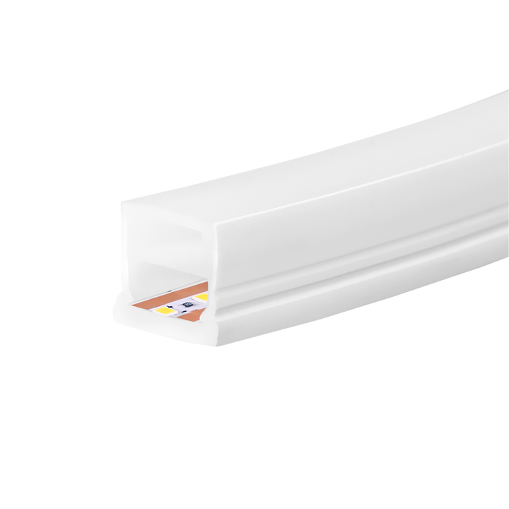 Tira LED Neón rectangular 8W/m 24Vcc 10m con corte en cualquier punto, para exteriores IP65, opciones color de luz de iLumileds