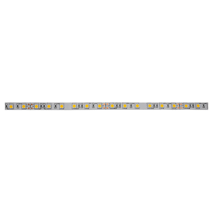 Tira LED 5050 exterior 14.4W/m cálido (3000) 24V, 60 chips/m, con cubierta barniz nano al alto vacío con auto adhesivo 3M, protección IP66 de iLumileds