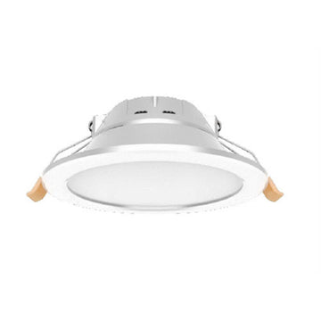 Downlight Carbon Configurable potencia y color de luz selectable (20W /25W / 30W) (cálido 3000K / neutro 4000K / neutro frío 5000K / frío 6000K), IP65 frontal, 120-277V, 0-10V de Luceco