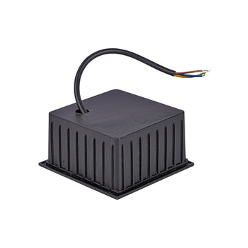 Luz de cortesía para empotre cuadrado negro 3W de ICON