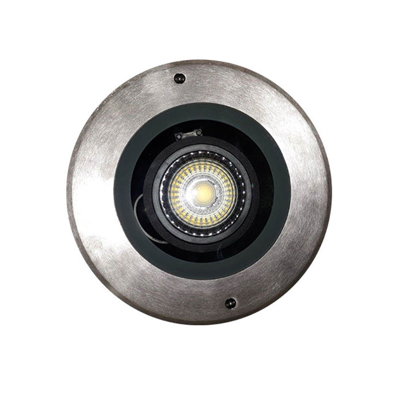 Luminario Buried Uplight 5W opción color de luz neutra cálida y neutra, 25° 120-277V haz direccionable +/-30° de Luceco