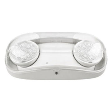 Luminario de Emergencia con carcasa para exteriores IP65 2.4W 180lm 6500K voltaje de operación seleccionable 120/240/277 V, 90 min de Operación de Luceco