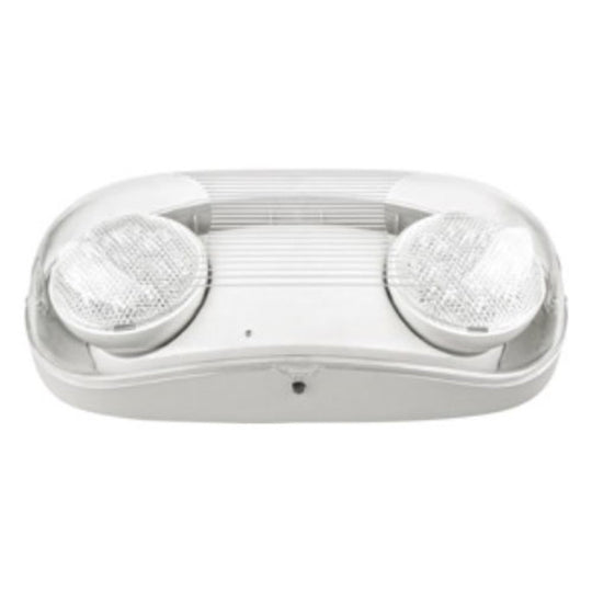 Luminario de Emergencia con carcasa para exteriores IP65 2.4W 180lm 6500K voltaje de operación seleccionable 120/240/277 V, 90 min de Operación de Luceco