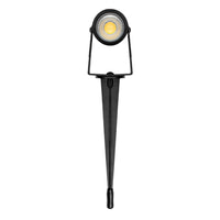 Luminario Garden Spike 3W color luz neutra (4000K) 120-240V con estaca acabado negro de Luceco