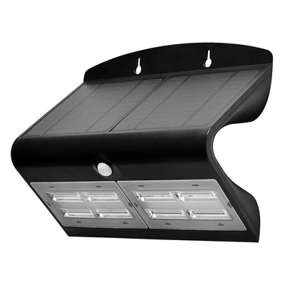 Solar Guardian 6.8W 800lm luz neutra (4000K) opción acabado negro o blanco con Sensor PIR de Luceco