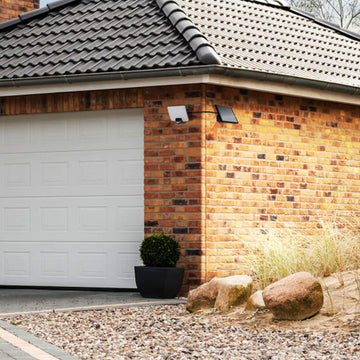 Solar Guardian con panel solar desacopable 8W 800lm con sensor PIR color de luz neutro (4000K) de Luceco