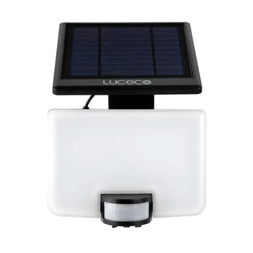 Solar Guardian con panel solar desacopable 8W 800lm con sensor PIR color de luz neutro (4000K) de Luceco