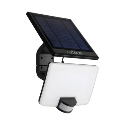 Solar Guardian con panel solar desacopable 8W 800lm con sensor PIR color de luz neutro (4000K) de Luceco