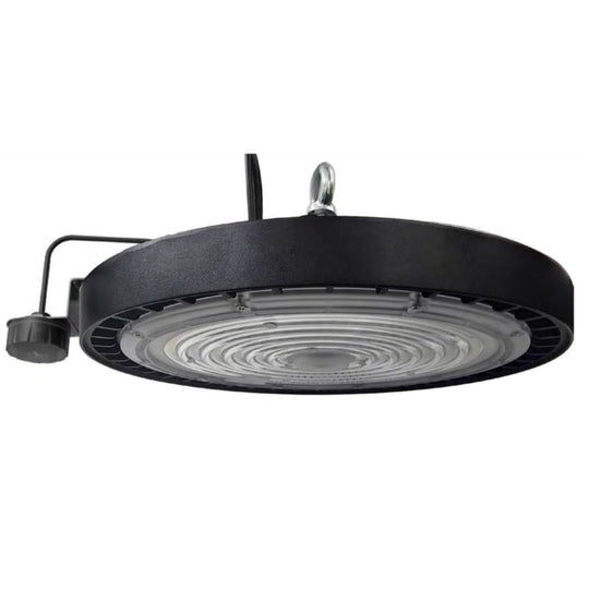 High Bay TITAN All in One flujo, ángulo de salida y color de luz seleccionable (120W-21,600lm, 160W-28,800lm, 200W-36,000lm) (60° / 90° 120°) (4000K / 5000K / 6000K) 120-277V, Atenuable 0-10VDC  de Luceco