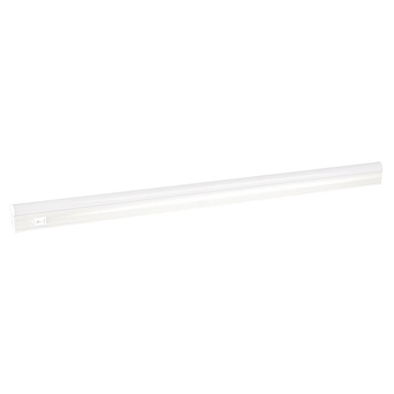 Luminario LED 8W 56.7cm interconectable (hasta 8pz) luz fría (6500K) con switch individual de Megamex