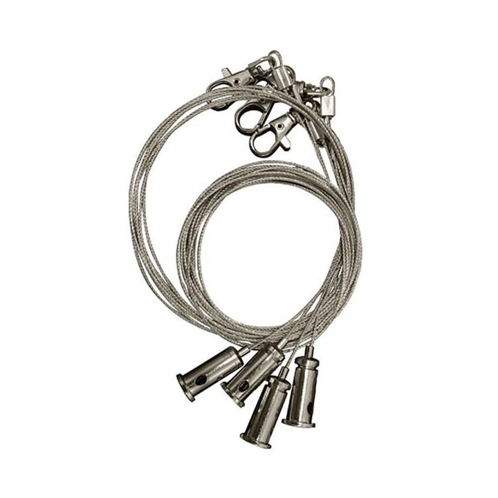 Accesorios para montaje para suspender con 4 cables de Luceco
