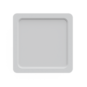 Panel Esscence Square 12W (17x17m) para empotrar o sobreponer (incluye marco), color de luz selectable (cálido -3000K / neutro - 4000K / frío -5000K), acabado blanco, 120-277V de Luceco