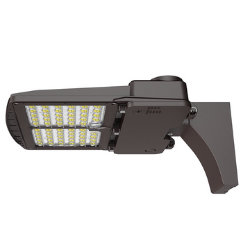 Luminario LSAL potencia, óptica y color de luz configurable (160/128/96/64W) (T2/T3/T4/T5) (4000/5000/6000K) 120-277V, montaje para poste redondo / cuadrado de Luceco