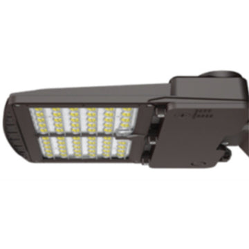 Luminario LSAL potencia, óptica y color de luz configurable (160/128/96/64W) (T2/T3/T4/T5) (4000/5000/6000K) 120-277V, montaje para poste redondo / cuadrado de Luceco