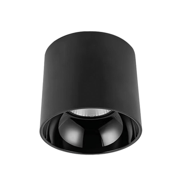 Circular Surface Downlight 40W 40°, luz neutra (4000K) 120-277V, acabado negro de Luceco