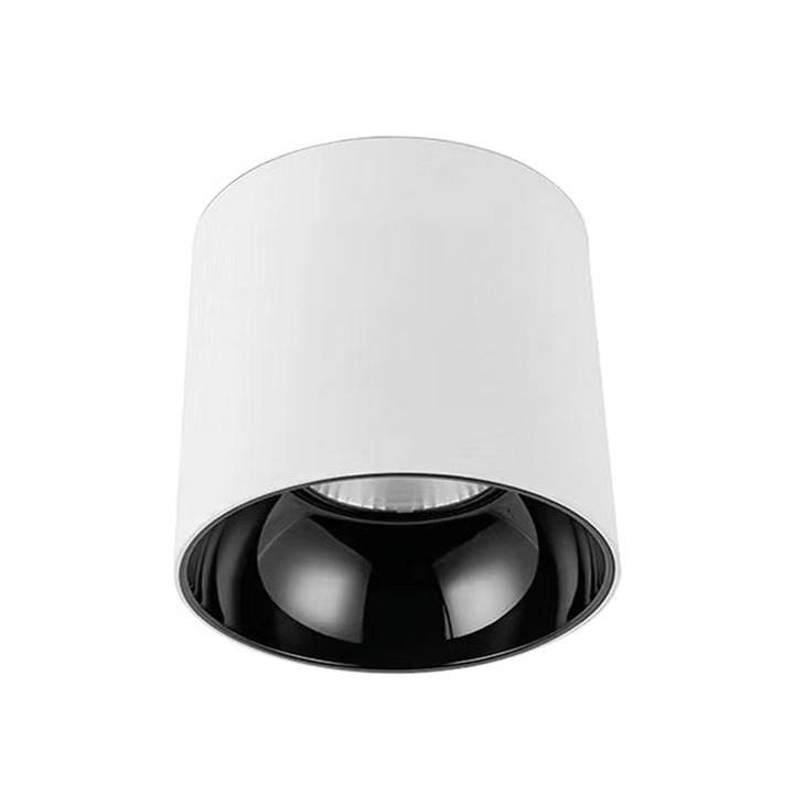 Circular Surface Downlight 20W 40°, luz neutra (4000K) 120-277V, acabado blanco de Luceco