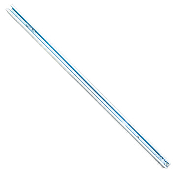 Riel Track 2m blanco o negro de 1 circuito, incluye end cap y Live end connector de Luceco