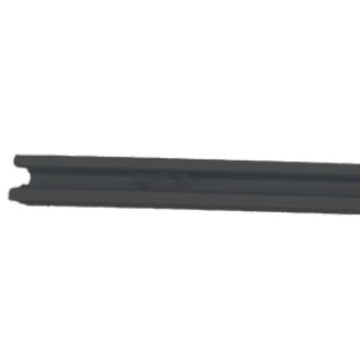 Riel Track 2m blanco o negro de 1 circuito, incluye end cap y Live end connector de Luceco - Negro