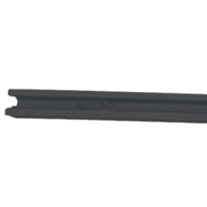 Riel Track 2m blanco o negro de 1 circuito, incluye end cap y Live end connector de Luceco - Negro