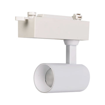Proyector de riel Circular Track Spot blanco 30W 24° Color de luz ajustable (3000-4000-5000K), opción de acabado blanco o negro, 120-277V de Luceco