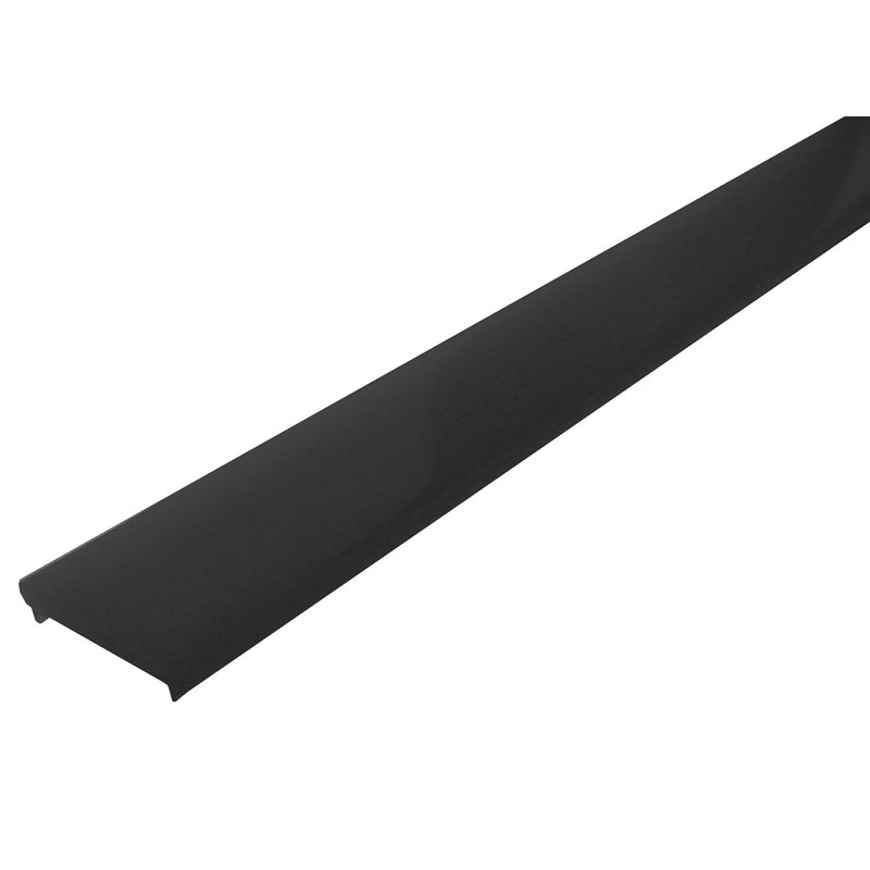 Mica negra traslucida para perfil de aluminio ILUPA2216N, rectangular 3m de iLumileds