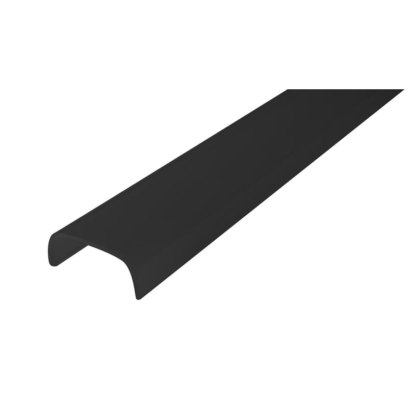 Mica negra traslucida para perfil de aluminio DXA19N, rectangular 2m de iLumileds