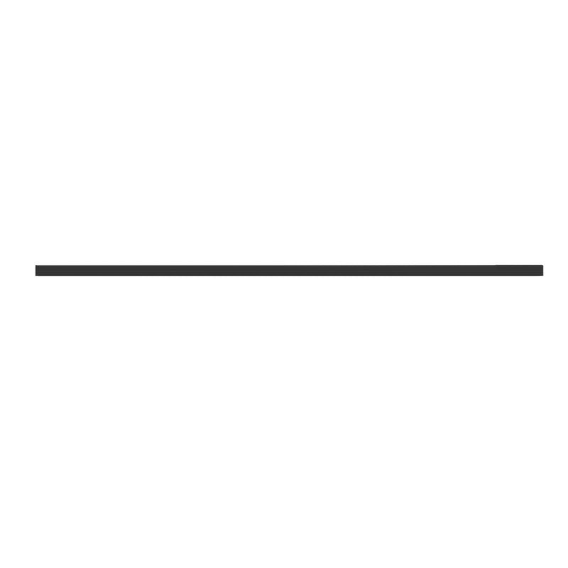 Mica negra traslucida para perfil de aluminio ILUPA1401N, rectangular 2m de iLumileds