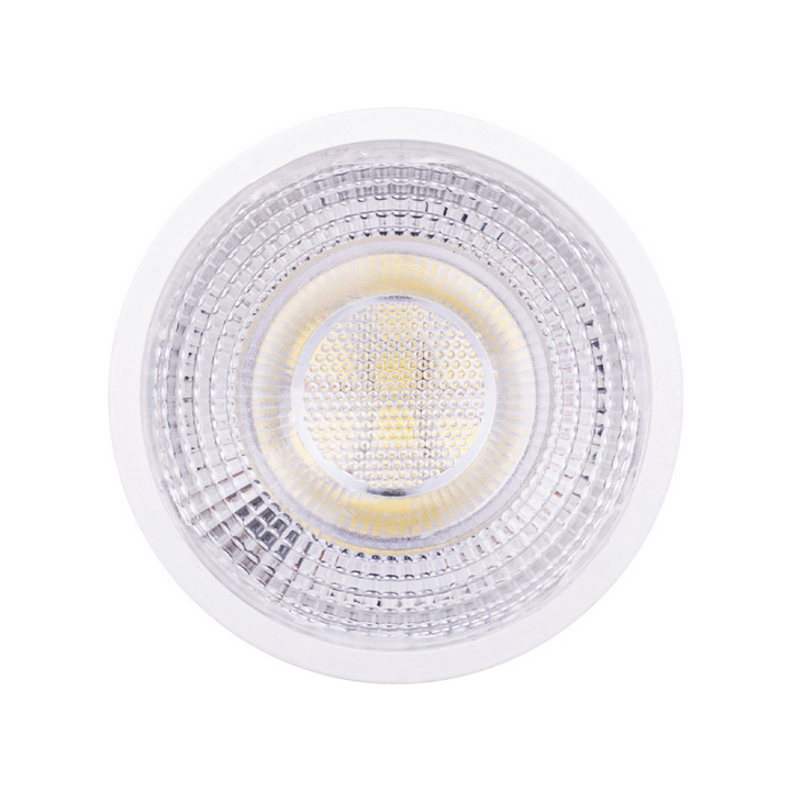 Foco MR16 7W 38° GU5.3 atenuable opción luz cálida (3000K) / fría (6500K) 100-130V de ICON