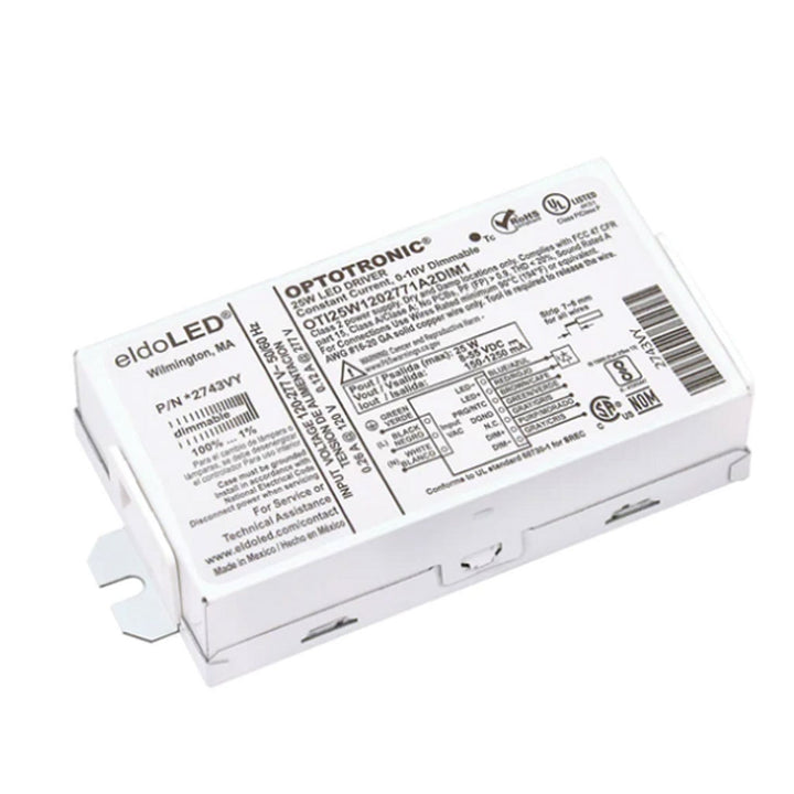 Driver Compacto OPTOTRONIC® OTi25W AUX Programable, 120-277V, 0-10V de eldoLED (antes OSRAM)