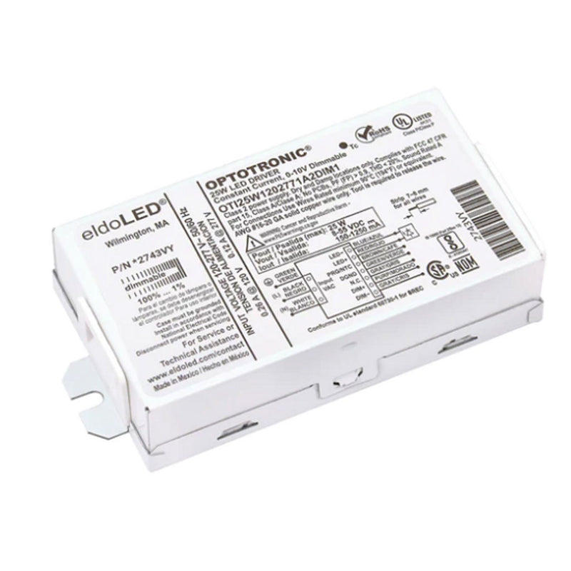 Driver Compacto OPTOTRONIC® OTi25W Programable, 120-277V, 0-10V de eldoLED (antes OSRAM)