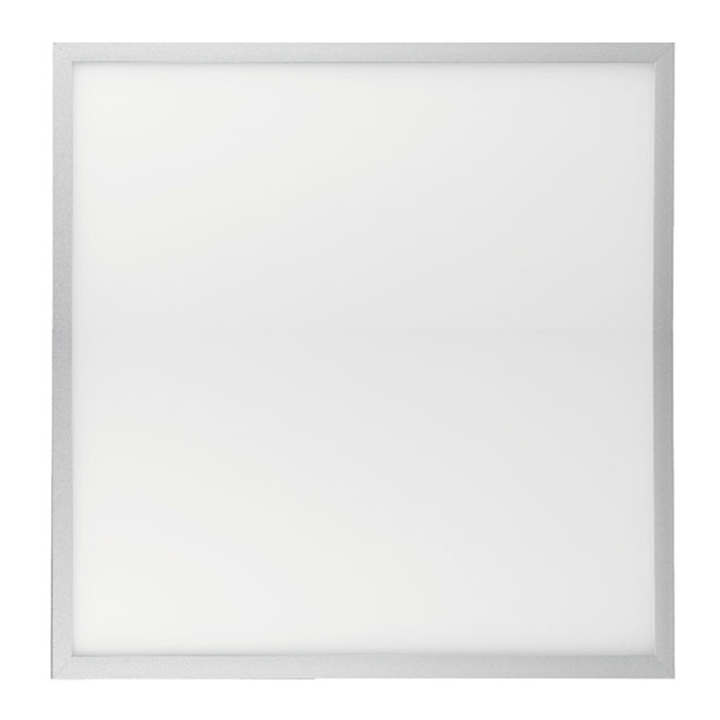 Luminario LED Panel 40W Cuadrado 603x603mm opciones color de luz neutro (4000K) o frío (6500K) de Lumiance (Venta en múltiplos de 5pz)