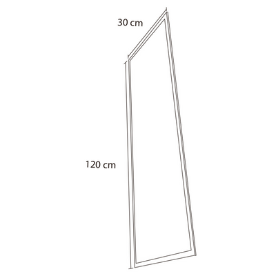 Panel LED Backlit 40W 120x30cm color de luz fría (6500K) 100-240V de ICON