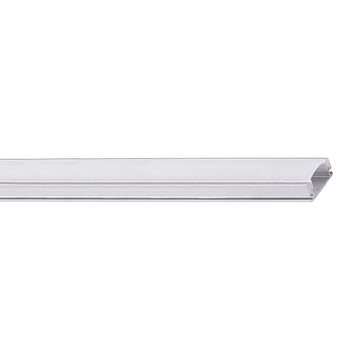 Perfil de aluminio para tira LED, 2 metros blanco, 17.3*7.59mm interior: 12.3mm de ICON