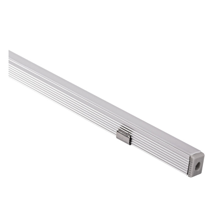 Perfil de aluminio para tira LED, 2 metros blanco, 7.5*9mm interior: 5.3mm de ICON