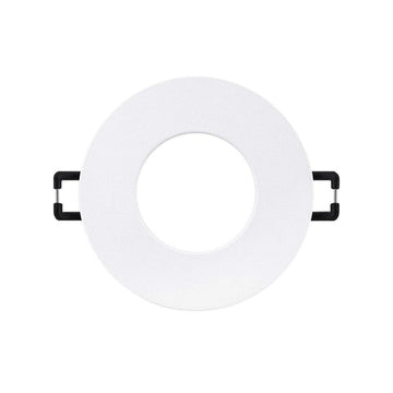 Portalámpara para MR16 para regaderas y zonas húmedas empotrable (Ø8.5cm) acabado blanco, incluye base GU10 de ICON