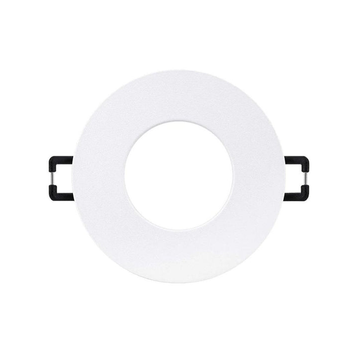Portalámpara para MR16 para regaderas y zonas húmedas empotrable (Ø8.5cm) acabado blanco, incluye base GU10 de ICON