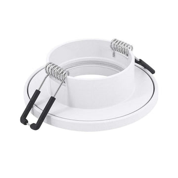 Portalámpara para MR16 para regaderas y zonas húmedas empotrable (Ø8.5cm) acabado blanco, incluye base GU10 de ICON