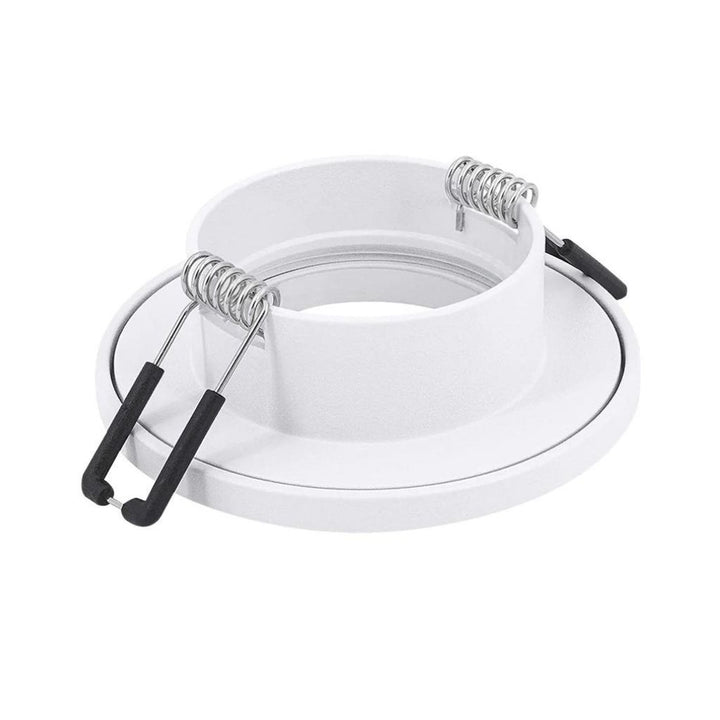 Portalámpara para MR16 para regaderas y zonas húmedas empotrable (Ø8.5cm) acabado blanco, incluye base GU10 de ICON