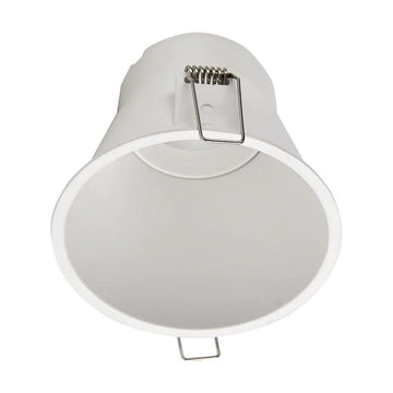 Portalámpara de bajo deslumbramiento empotrable de aluminio (Ø9.3cm) opción acabado negro o blanco, incluye base GU10 de ICON