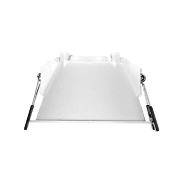 Portalámpara de bajo deslumbramiento empotrable de policarbonato (Ø9.3cm) opción acabado negro o blanco, incluye base GU10 de ICON