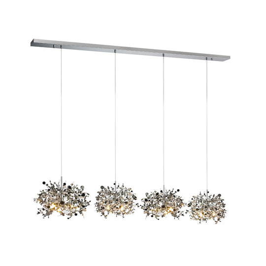 Lámpara colgante LAYLA, base G9, foco no incluido, 127V de Quor Lighting - Q10058-CH