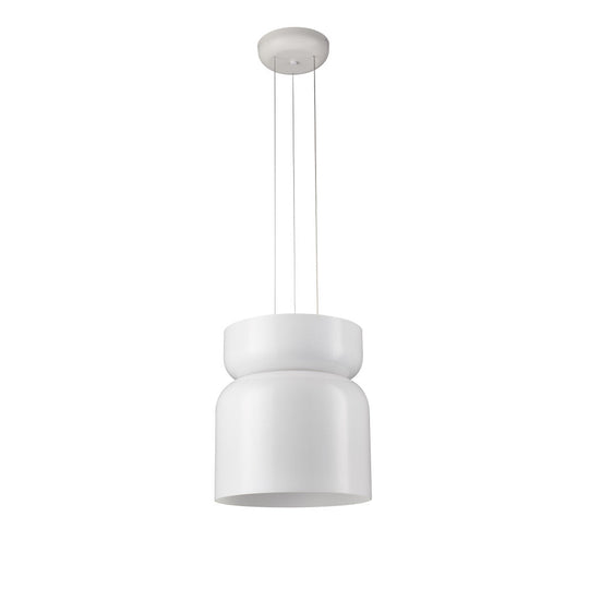 Lámpara colgante NEST 20W, luz cálida 3000°K, 127V de Quor Lighting - Q10245-WH