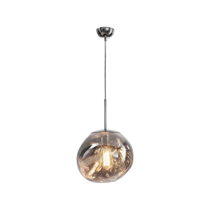 Lámpara colgante MUNCH (Ø28cm), base E26, foco no incluido, 127V de Quor Lighting - Q10280-CH