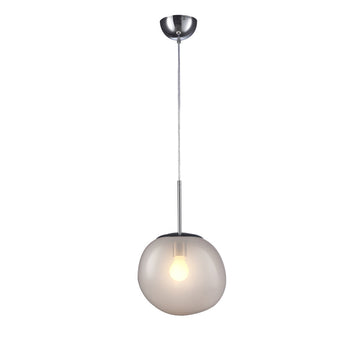 Lámpara colgante MUNCH (Ø28cm), base E26, foco no incluido, 127V de Quor Lighting - Q10280-WH