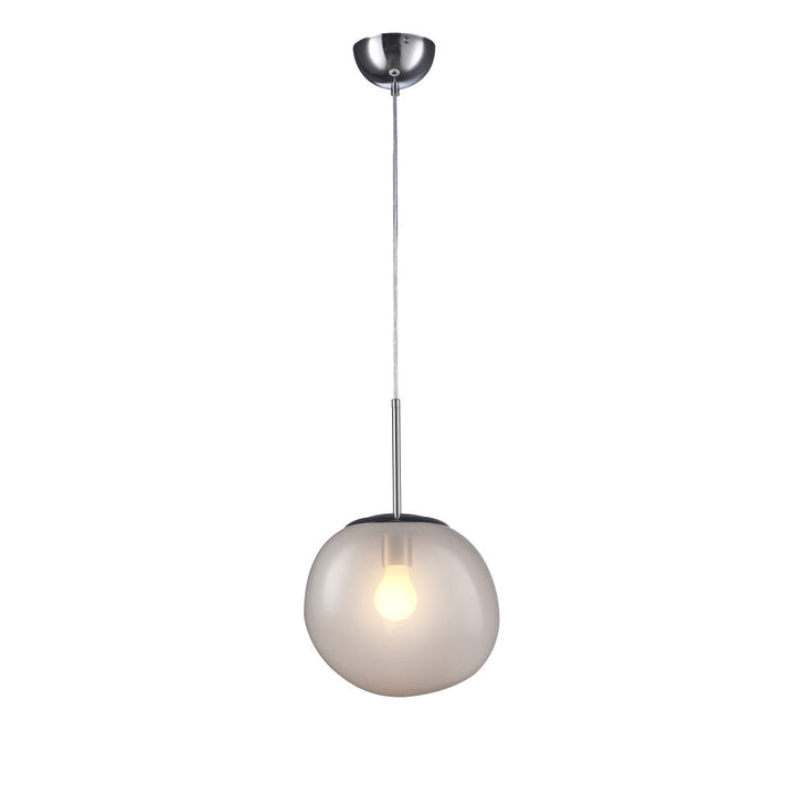Lámpara colgante MUNCH (Ø28cm), base E26, foco no incluido, 127V de Quor Lighting - Q10280-WH