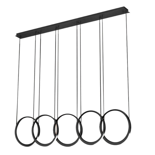 Lámpara colgante CHELSEA 35W, 3000K, 127V de Quor Lighting – SKU Q10315-BK – Quor Lighting