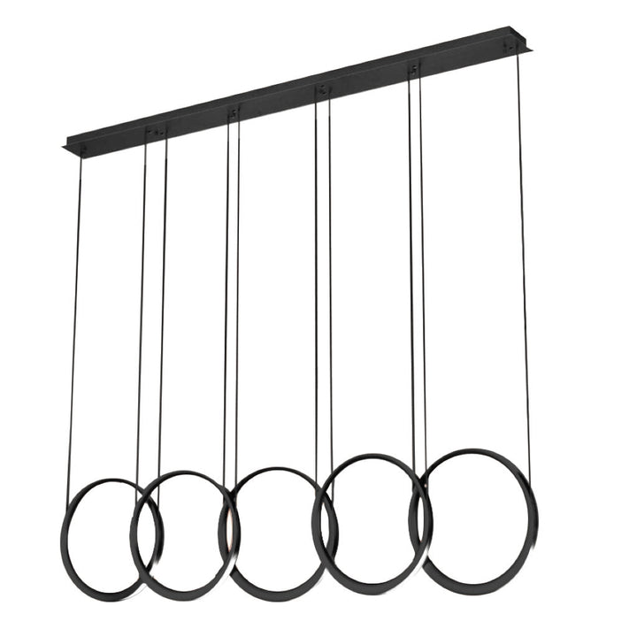 Lámpara colgante CHELSEA 35W, luz cálida 3000°K, 127V de Quor Lighting - Q10315-BK