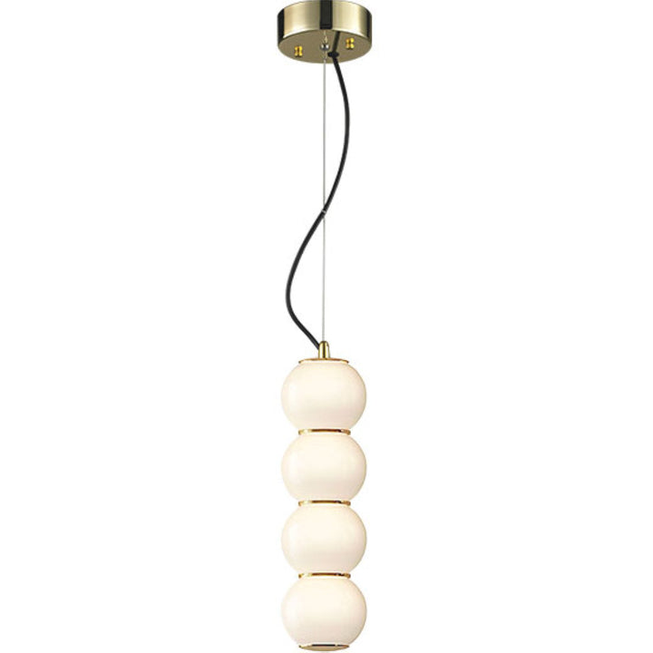 Lámpara colgante TRIBECA 12W, luz cálida 3000°K, 127V de Quor Lighting - Q10344-GD